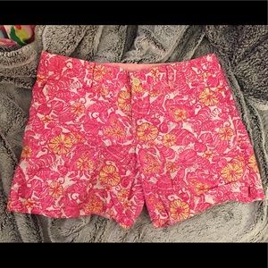 lilly pulitzer pink callahan shorts